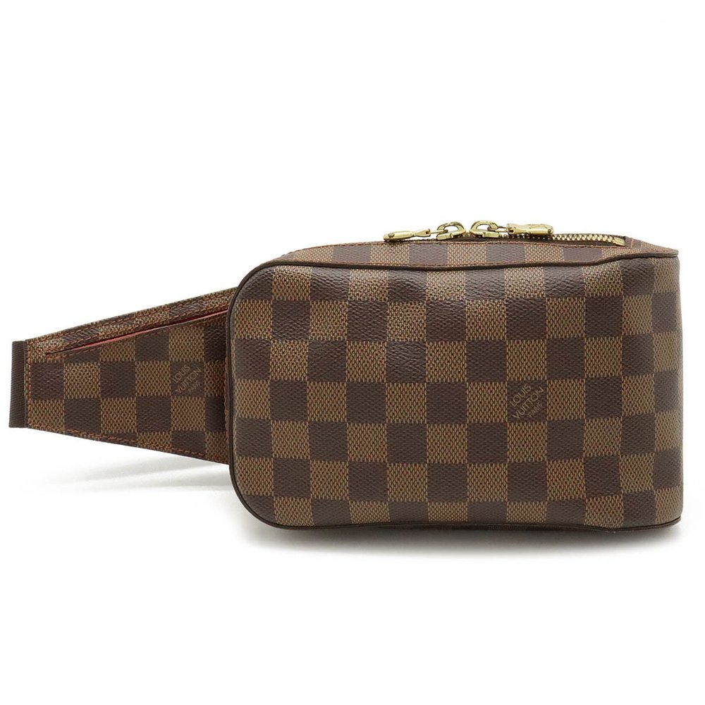 LOUIS VUITTON Louis Vuitton Damier Geronimos Body Bag Shoulder Waist Pouch N5...